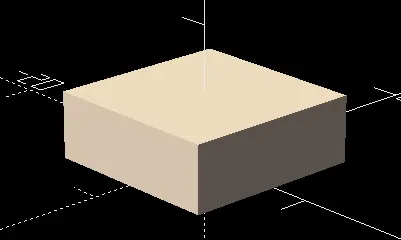 A simple cuboid